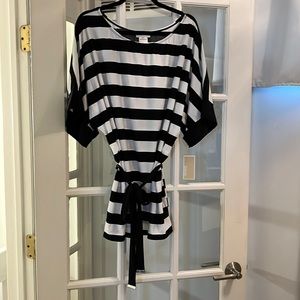 Michael Kors swim coverup.